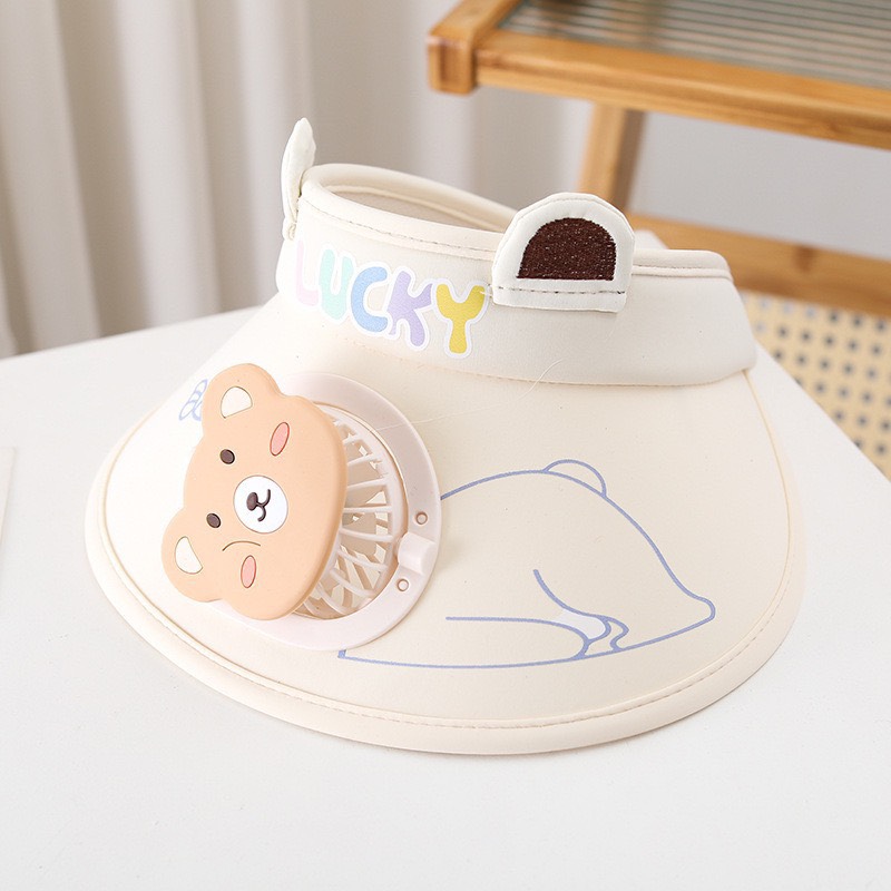 KK - MŨ CHỐNG NẮNG KÈM QUẠT 9524