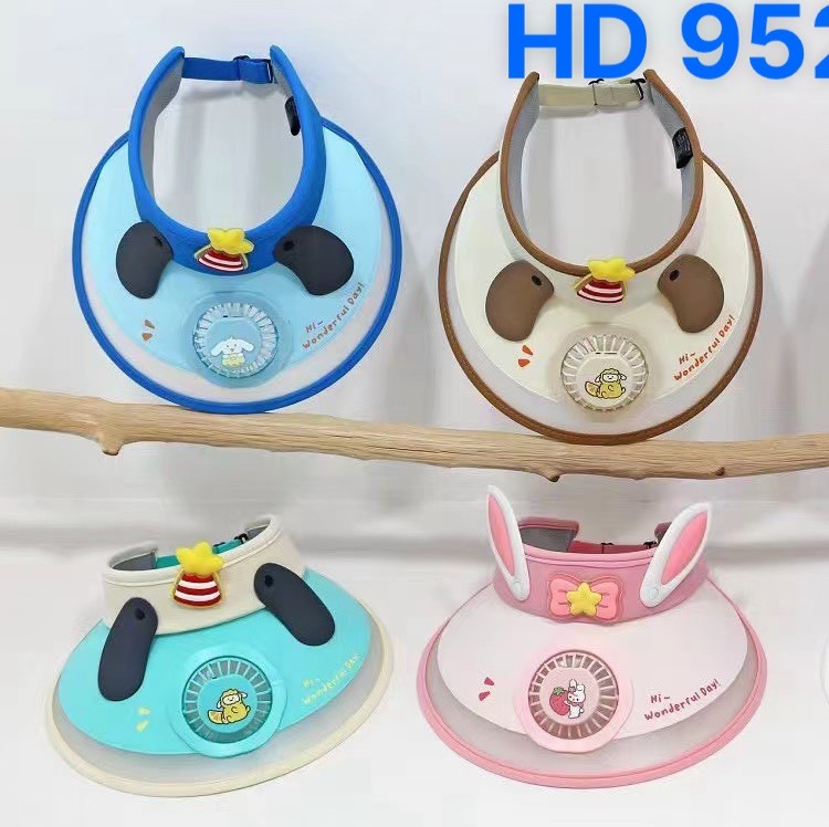 KK - MŨ CHỐNG NẮNG KÈM QUẠT 9525