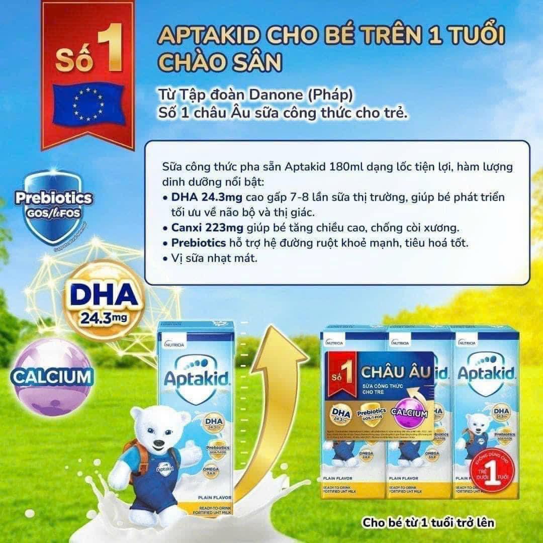 NUTRICIA - 1Y+SỮA NƯỚC APTAKID