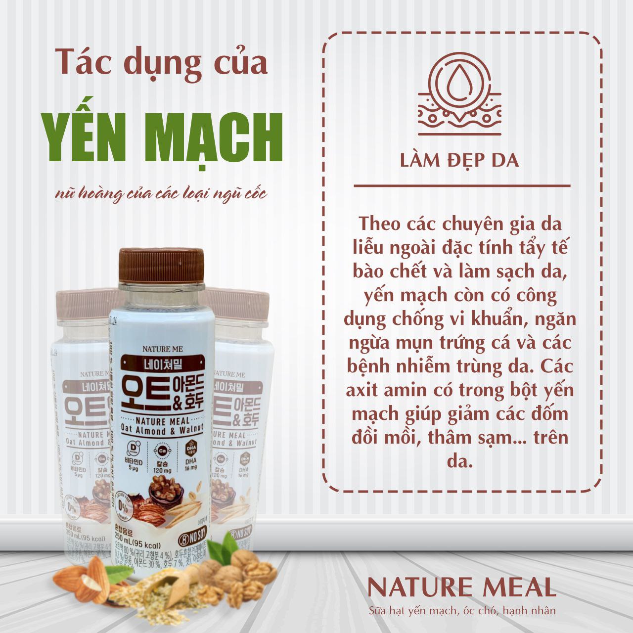 NATURE MEAL - 3Y+SỮA HẠT BẦU NGŨ CỐC