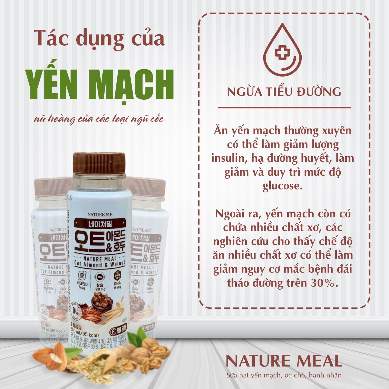 NATURE MEAL - 3Y+SỮA HẠT BẦU NGŨ CỐC