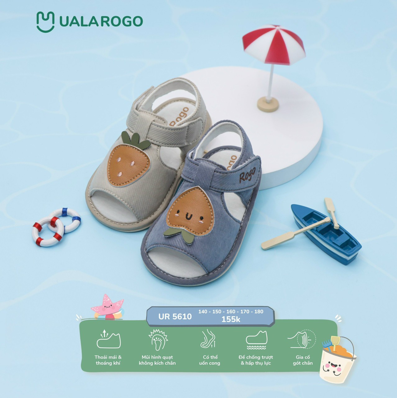 UALA ROGO - DÉP TẬP ĐI 5610
