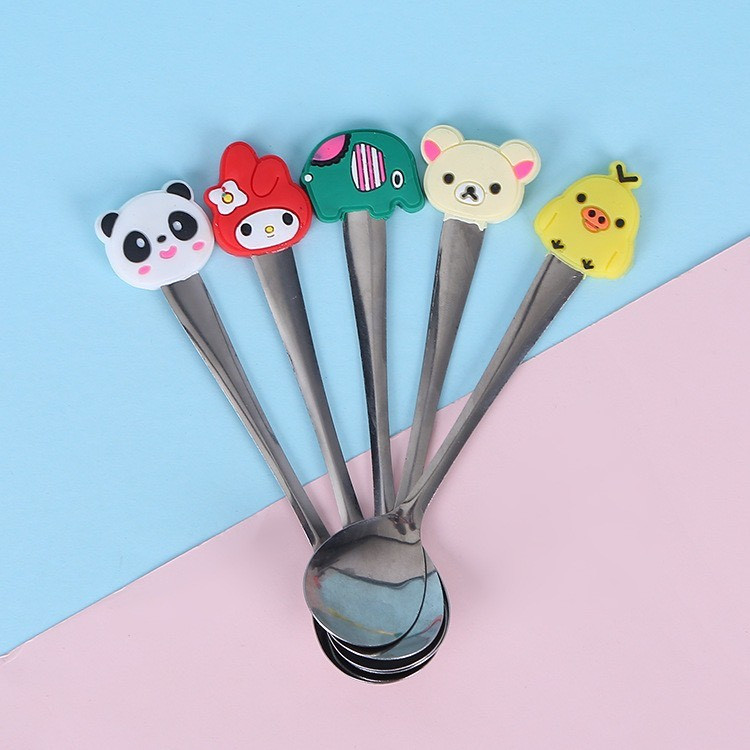 AK - THÌA INOX GẮN STICKER