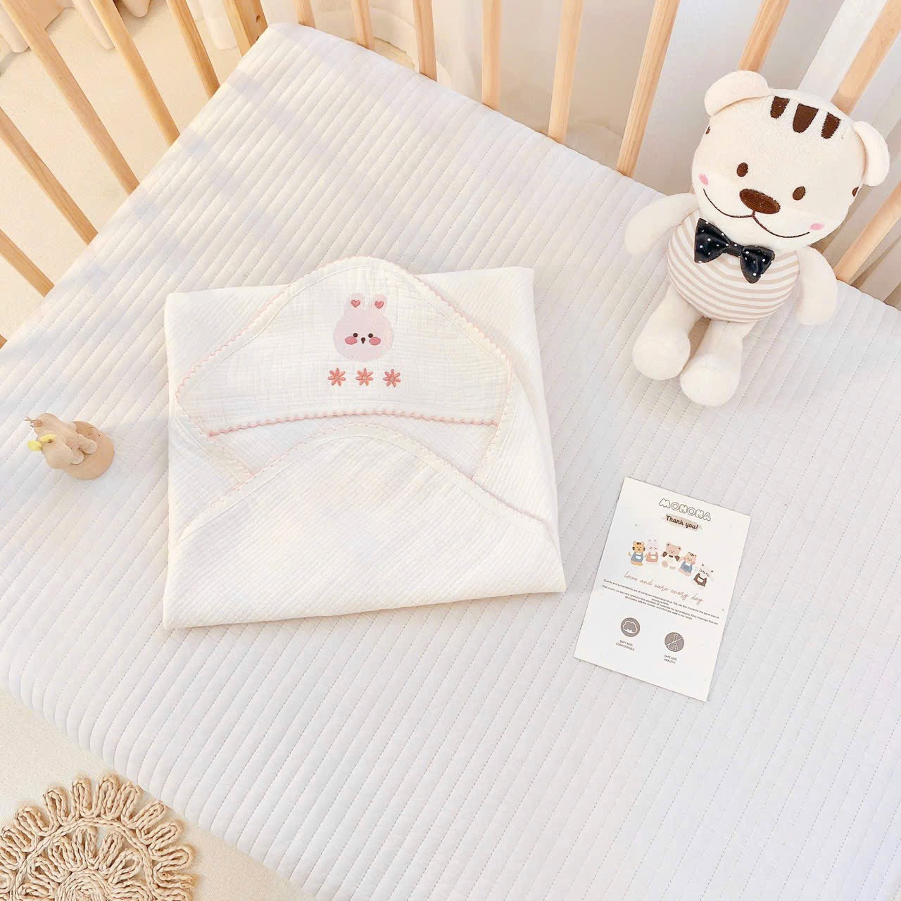 MONONA - Ủ CHOÀNG ĐÓN BÉ ORGNIC NEW