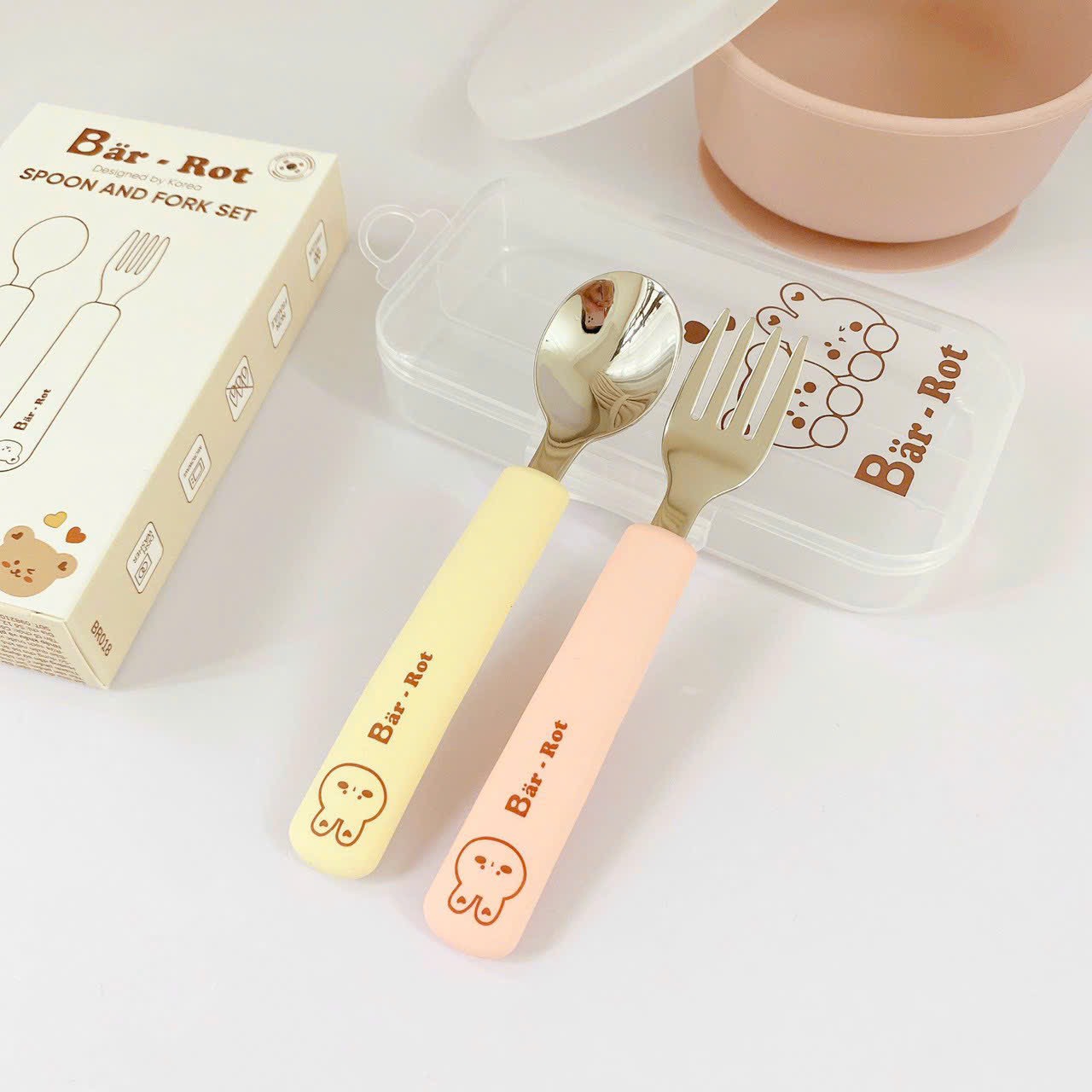BARROT - SET THÌA DĨA GẤU THỎ