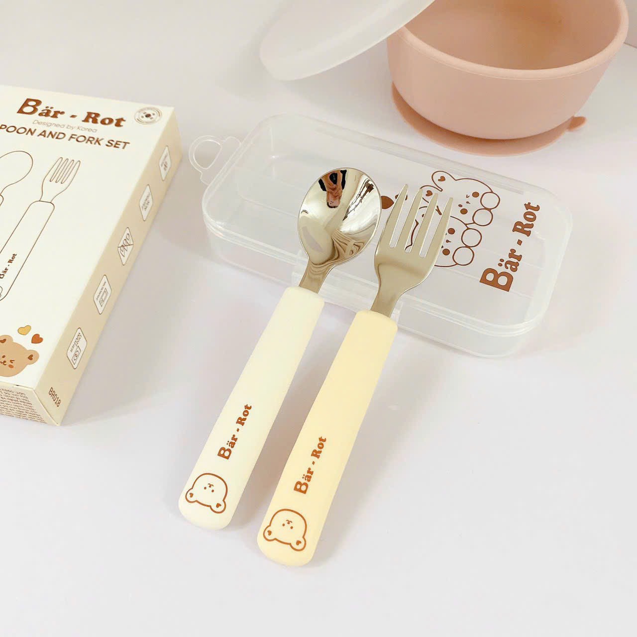 BARROT - SET THÌA DĨA GẤU THỎ