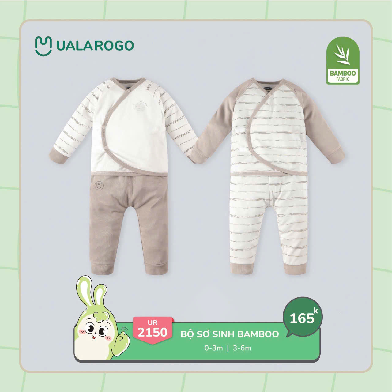 UALA ROGO - BỘ SS CÀI CHÉO UR2150
