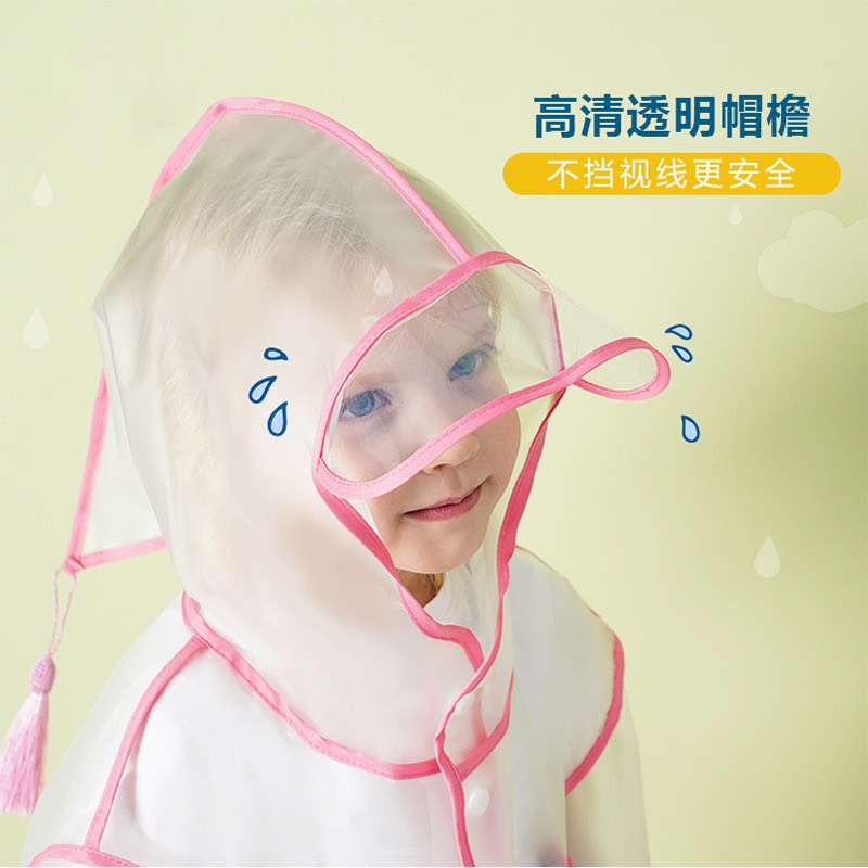 KK - ÁO MƯA TRẺ EM TRONG SUỐT