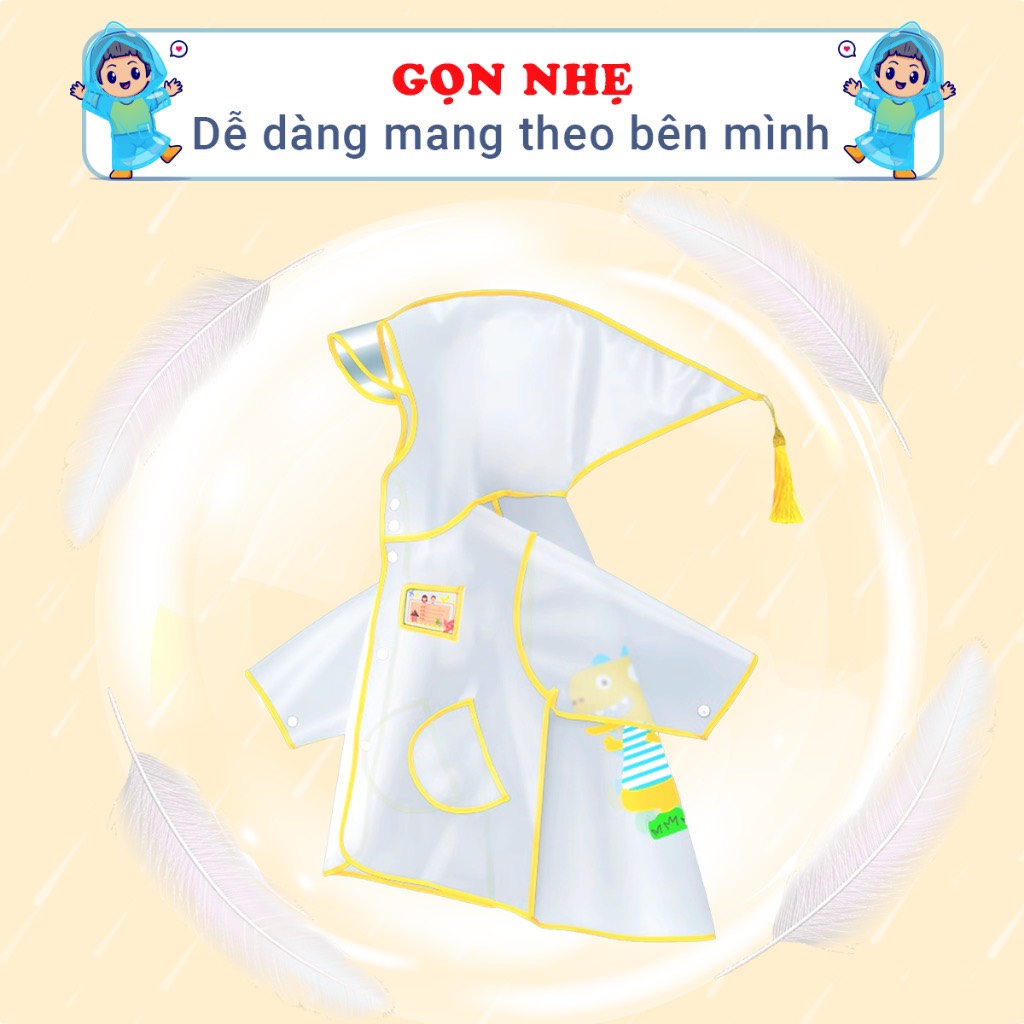 KK - ÁO MƯA TRẺ EM TRONG SUỐT