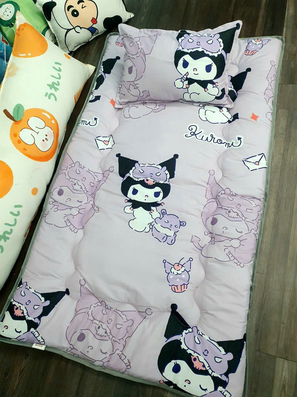 KK - SET NỆM TOPPER MUJJI KÈM GỐI