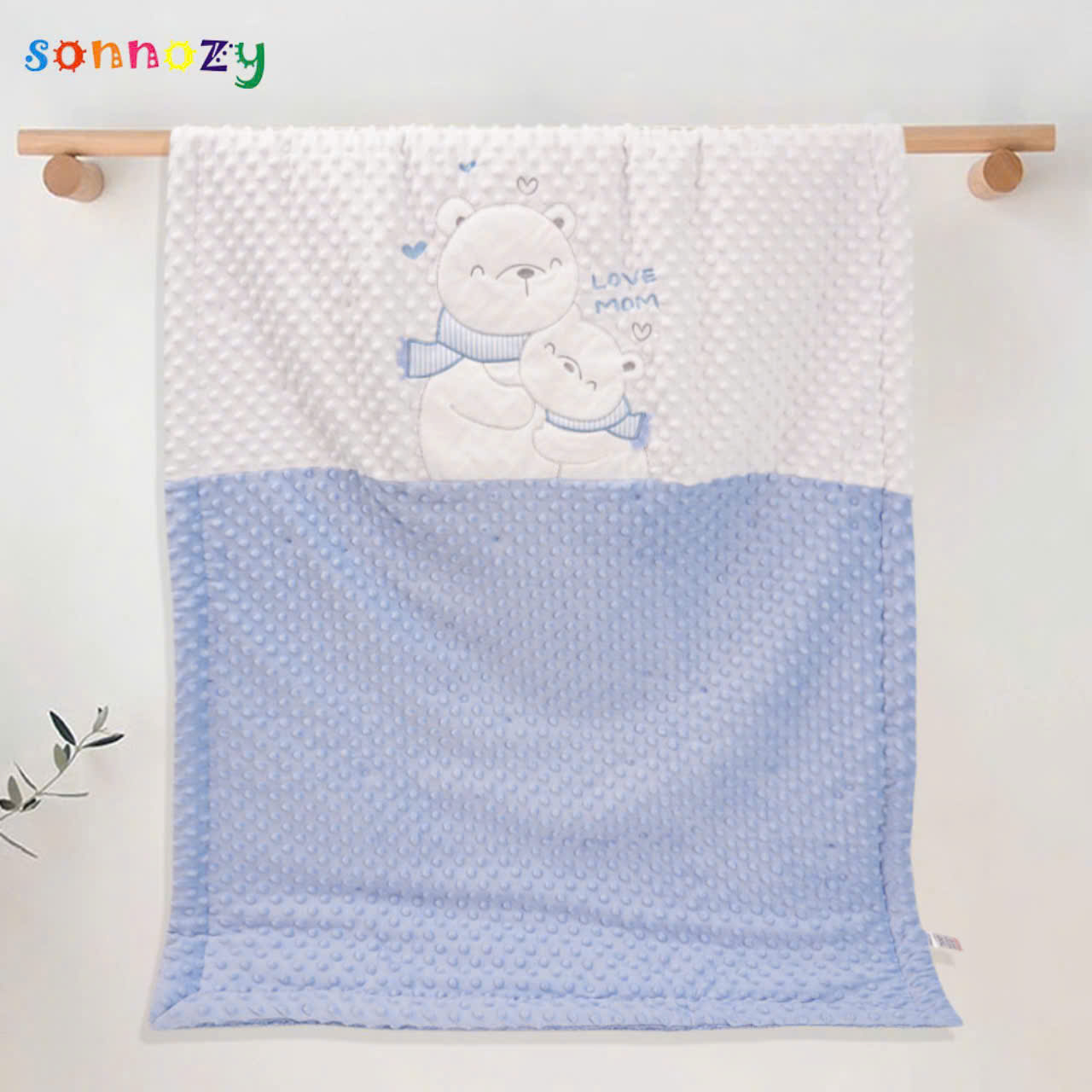 SUNNOZY - CHĂN LÔNG CỪU CARTER 90*120