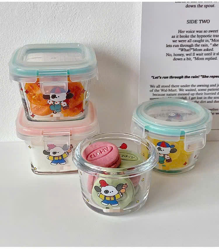 KK - HŨ TRỮ THỦY TINH GẤU XIẾC