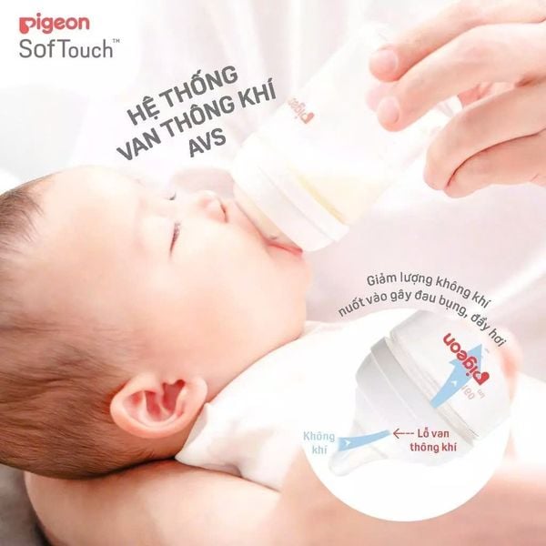 PIGEON - BÌNH SỮA PPSU SOFTOUCH BABY-FRIENDLY WORLD