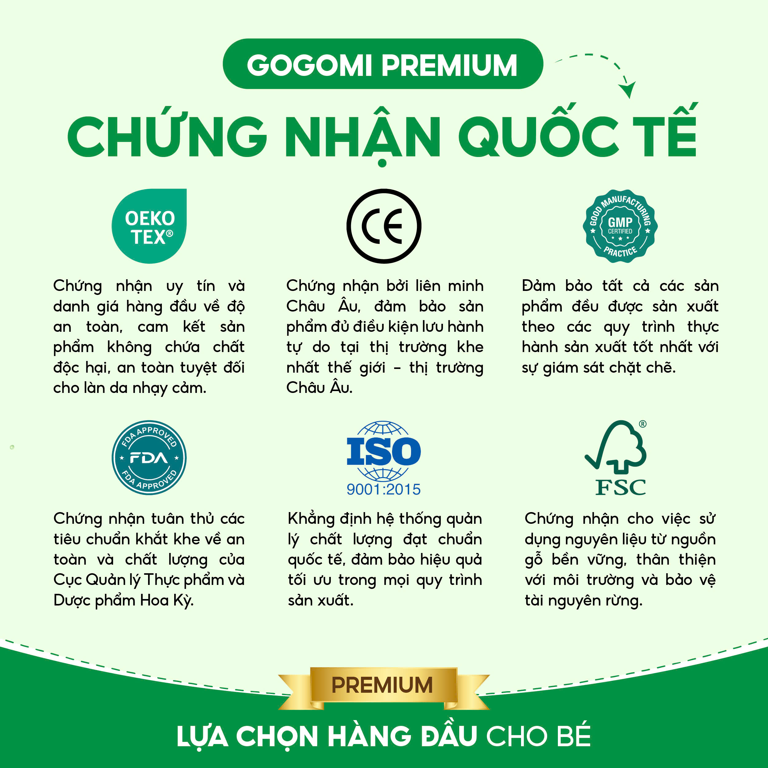 GOGOMI - BỈM PHÁP HỮU CƠ MẪU MỚI
