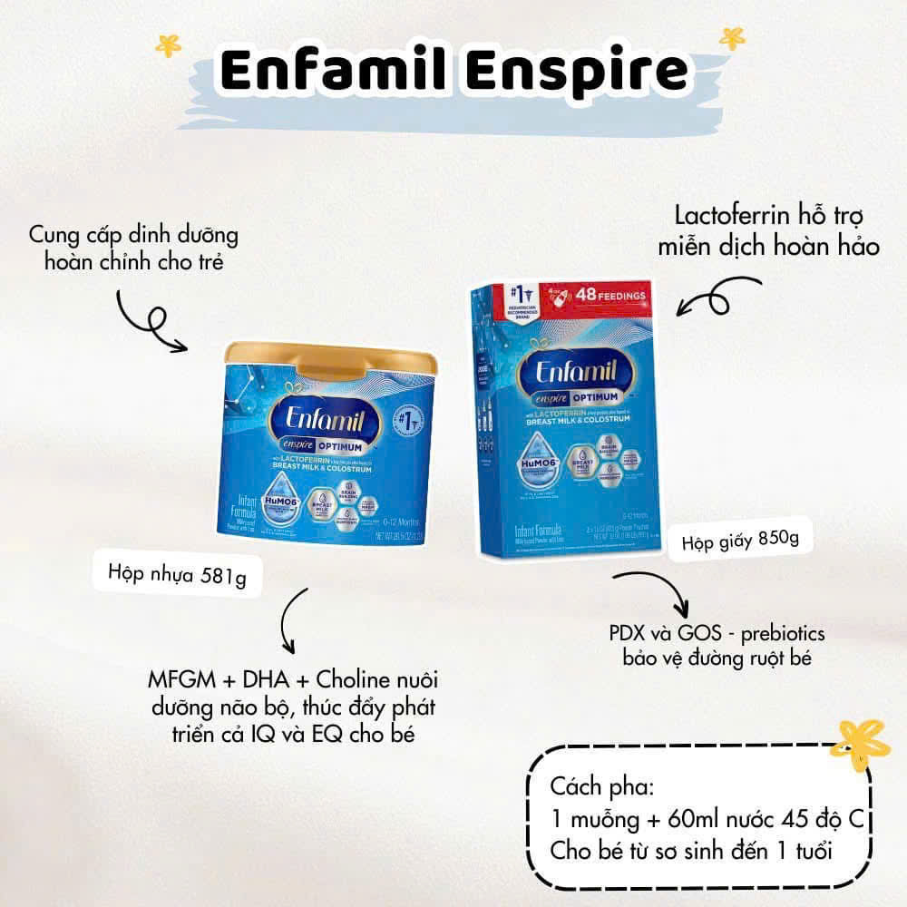 ENFAMIL - SỮA ENSPIRE MỸ OPTIMUM INFANT FORMULA