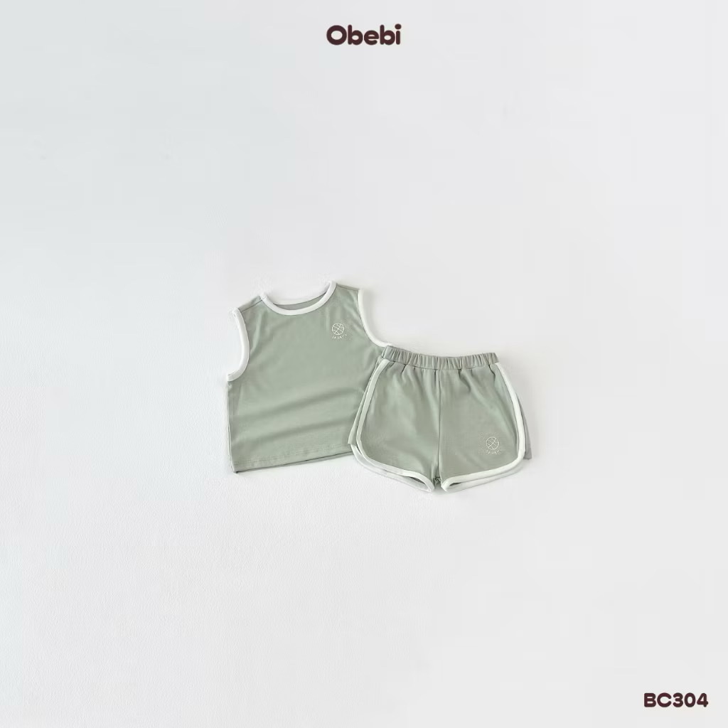 OBEBI - Bộ ba lỗ viền phối màu(66-110)