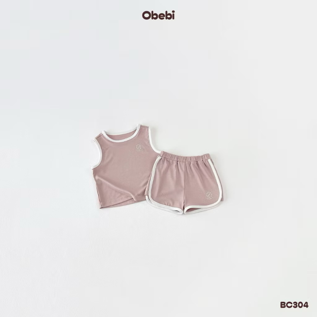 OBEBI - Bộ ba lỗ viền phối màu(66-110)