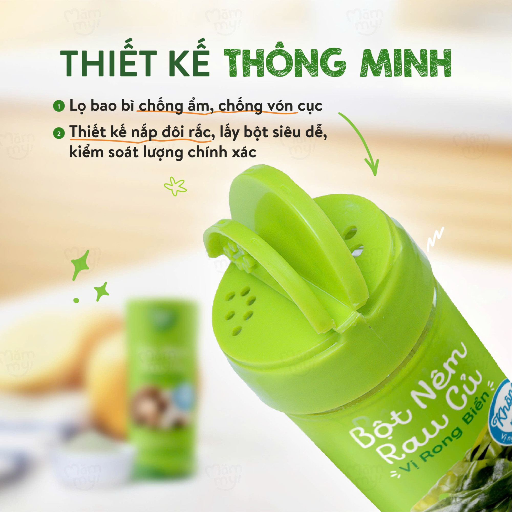 MAMMY - 1Y+BỘT NÊM KHÔNG MUỐI