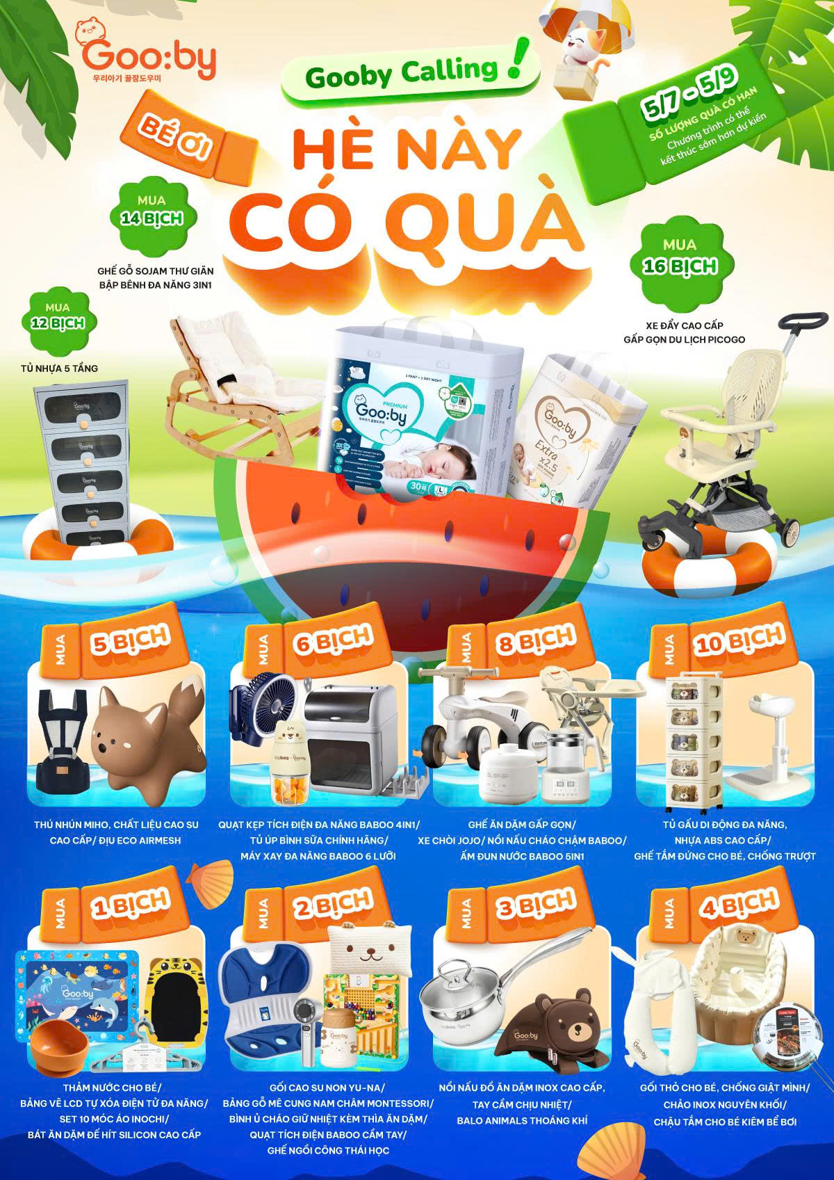 GOOBY - QUÀ TẶNG