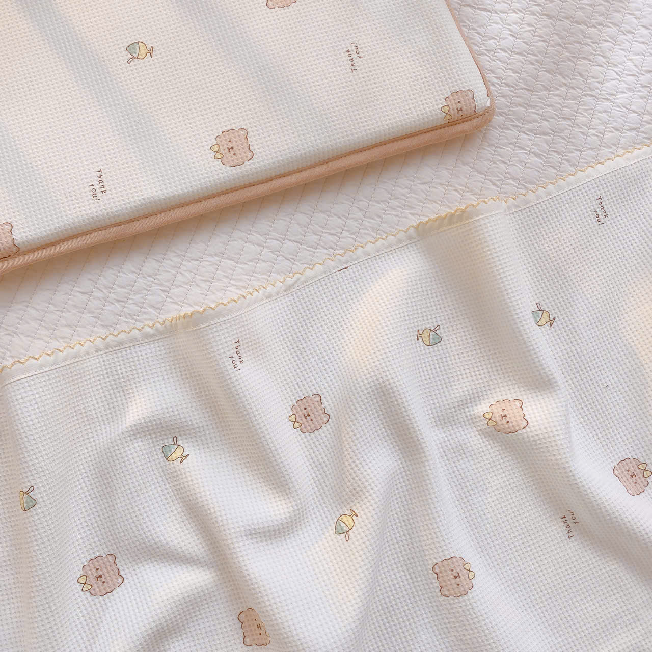 MONONA - GỐI CAO SU NON TAI GẤU