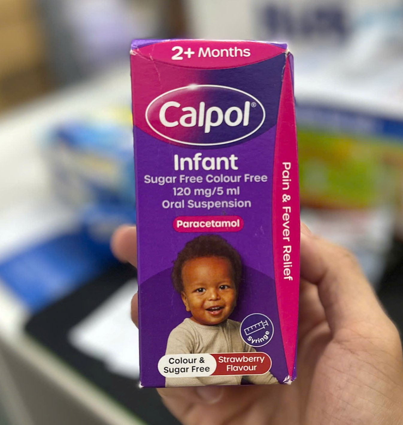 CALPOL UK - 2M+HẠ SỐT KHÔNG ĐƯỜNG