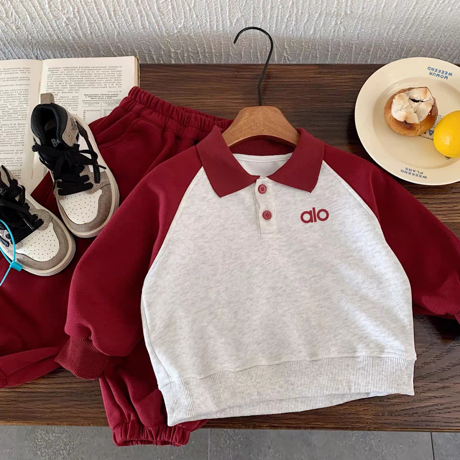TL - Bộ nỉ ALO cổ Polo (80-130)