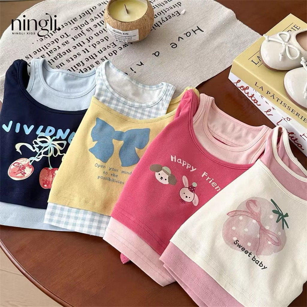 BK - Áo thun phối ba lỗ ( 90-140)