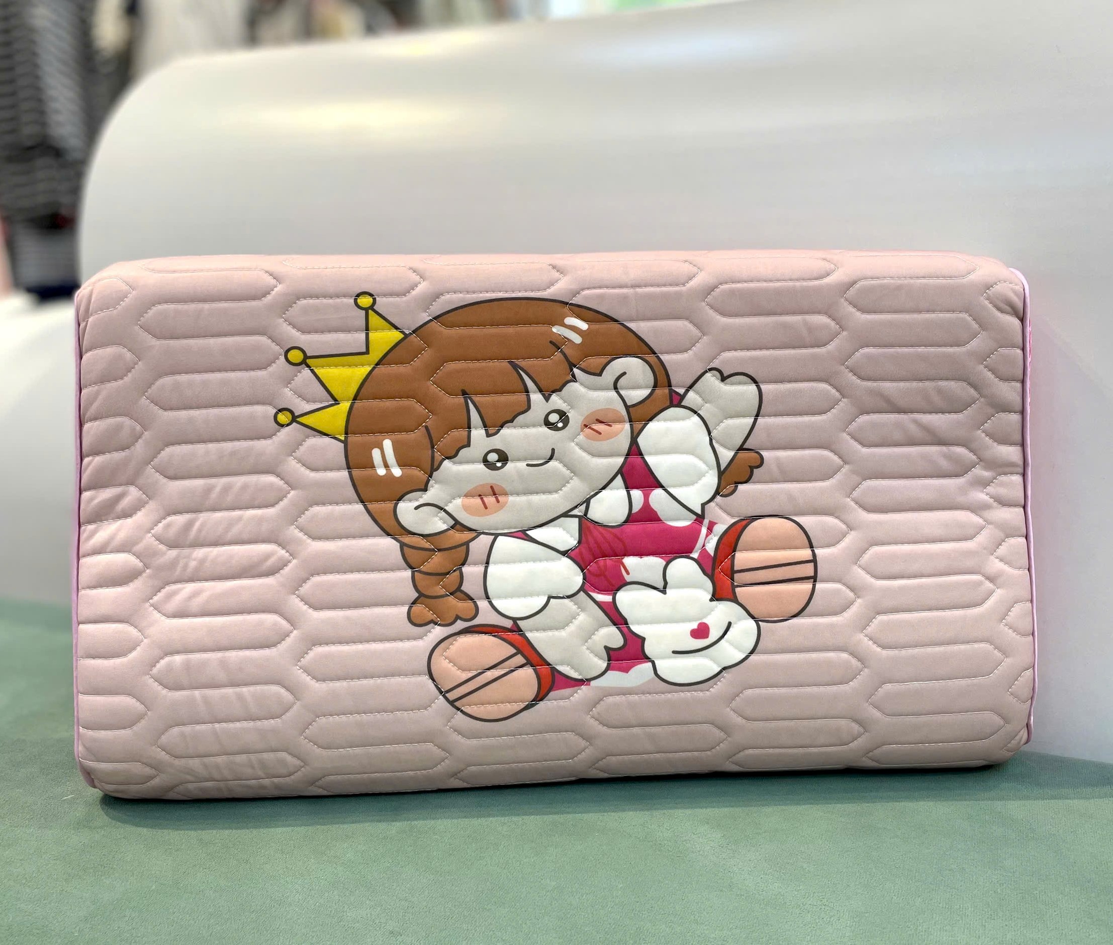 KK - GỐI ĐIỀU HÒA CAO SU NON ĐÀN HỒI 5D LATEX