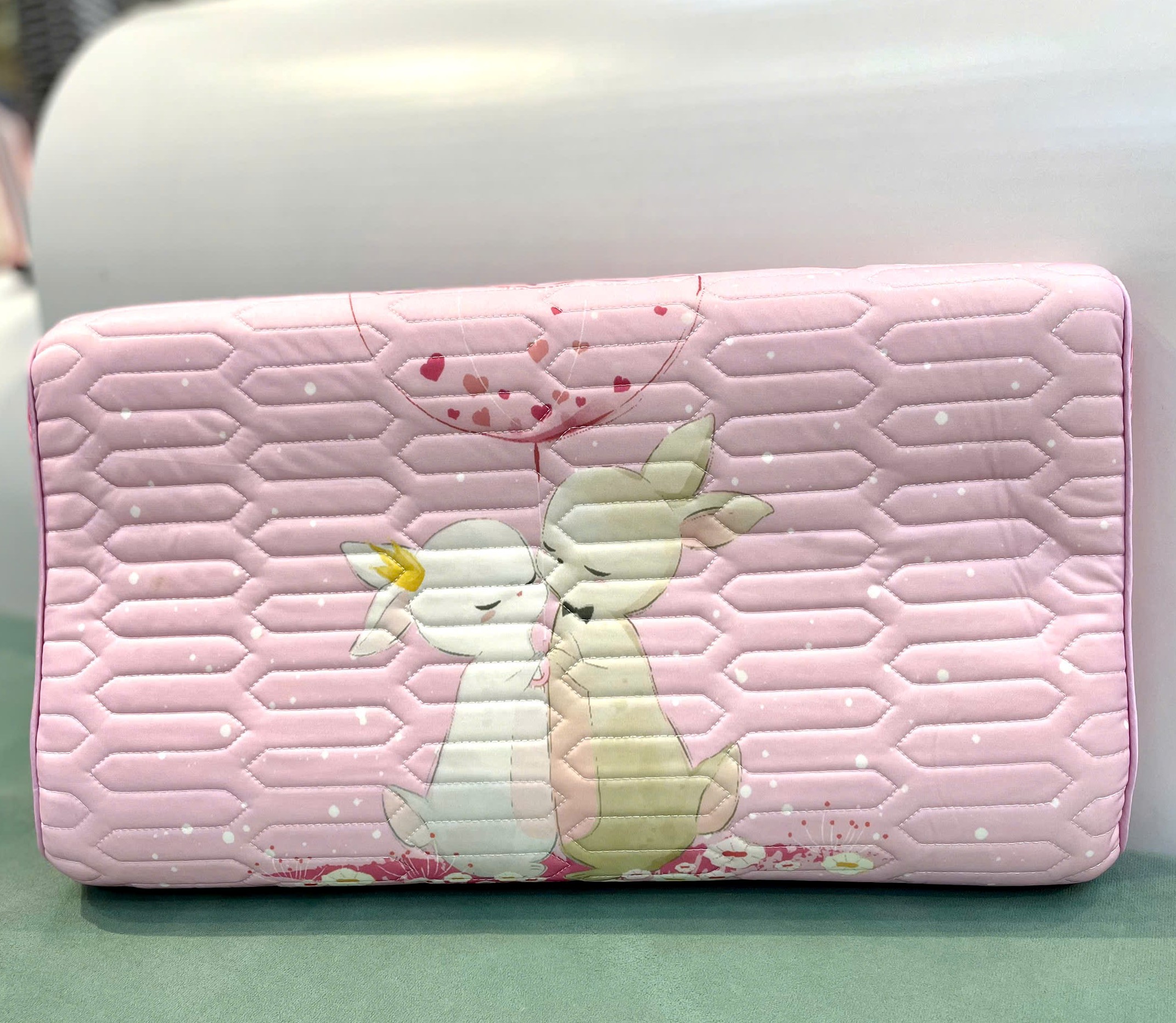 KK - GỐI ĐIỀU HÒA CAO SU NON ĐÀN HỒI 5D LATEX