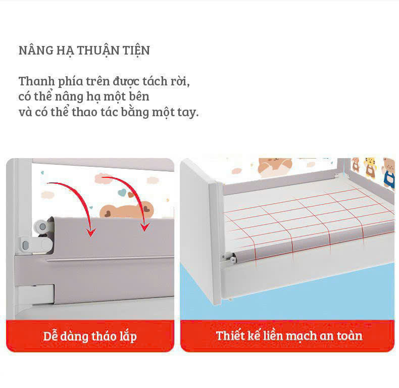 JOONEE - CHẶN GIƯỜNG KIÊM QUÂY CŨI