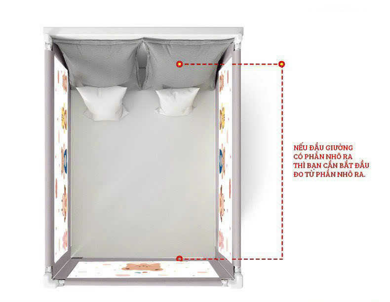 JOONEE - CHẶN GIƯỜNG KIÊM QUÂY CŨI