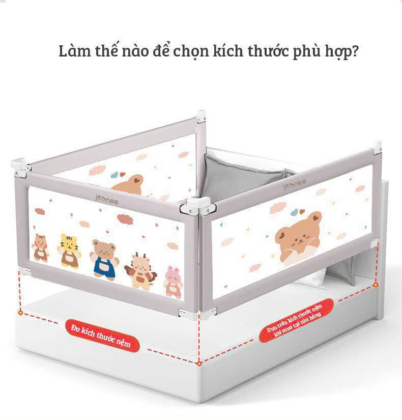 JOONEE - CHẶN GIƯỜNG KIÊM QUÂY CŨI