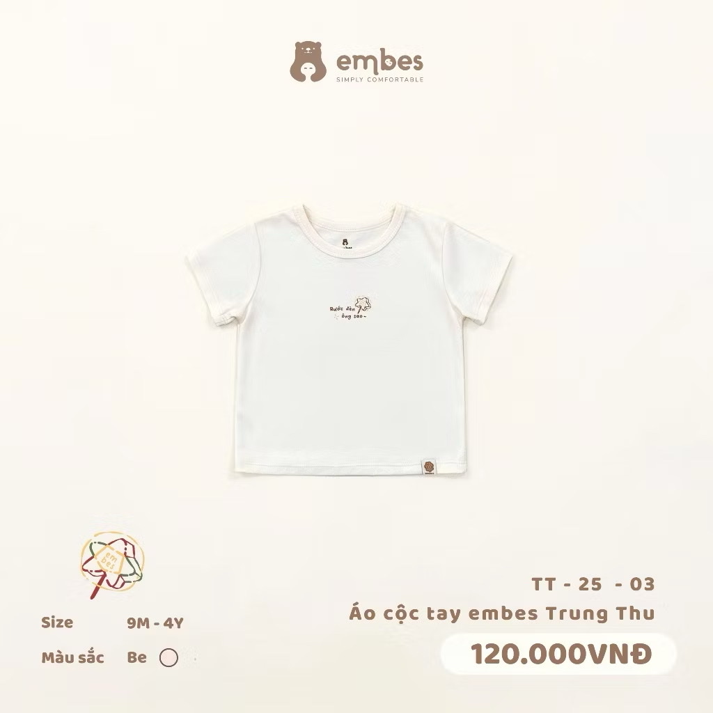 EMBES - Áo phông in hình trung thu (9M-4Y)