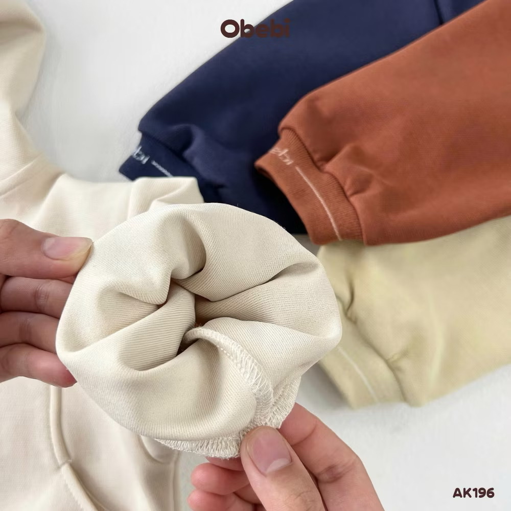 OBEI - Áo khoác bo dệt chữ OBEBI (73-120)