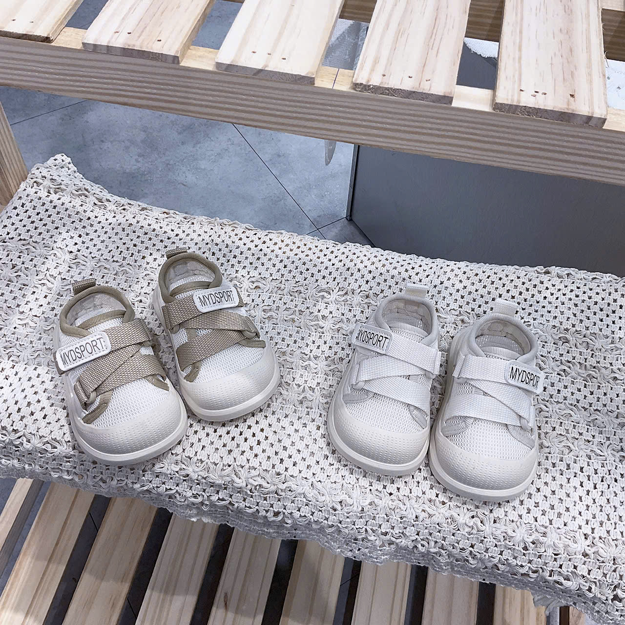 KB - Giày tập đi MYSPORT quai dán(16-20)