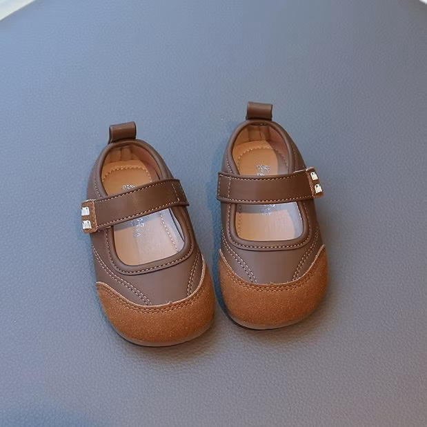 KB - Giày tập đi phối da lộn MIN(16-20/22-26)