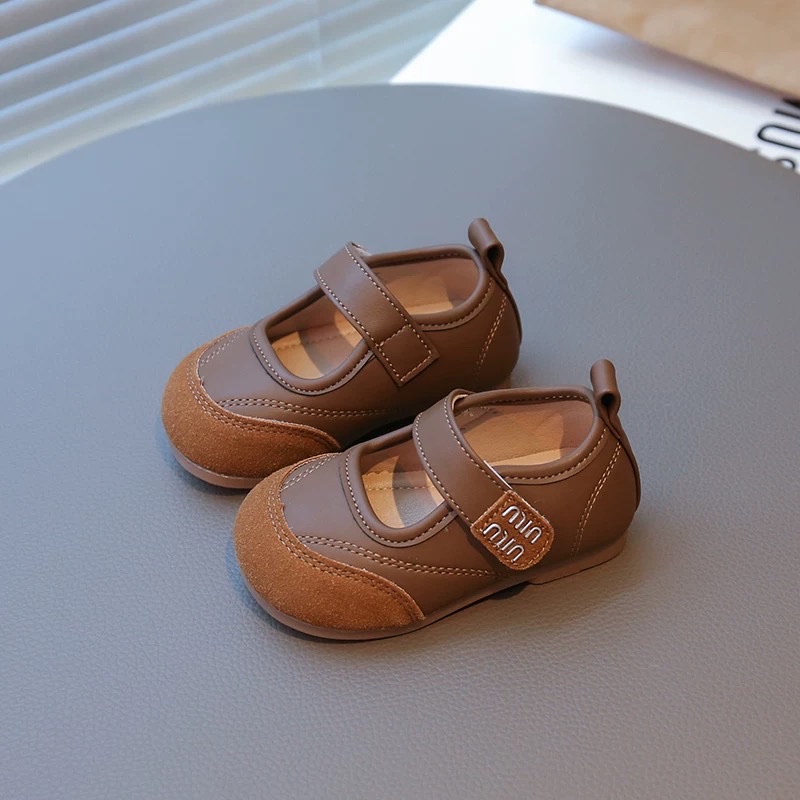 KB - Giày tập đi phối da lộn MIN(16-20/22-26)