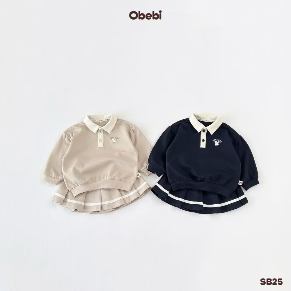 OBEBI - Set bộ POLO chân váy OBEBI (73-120)