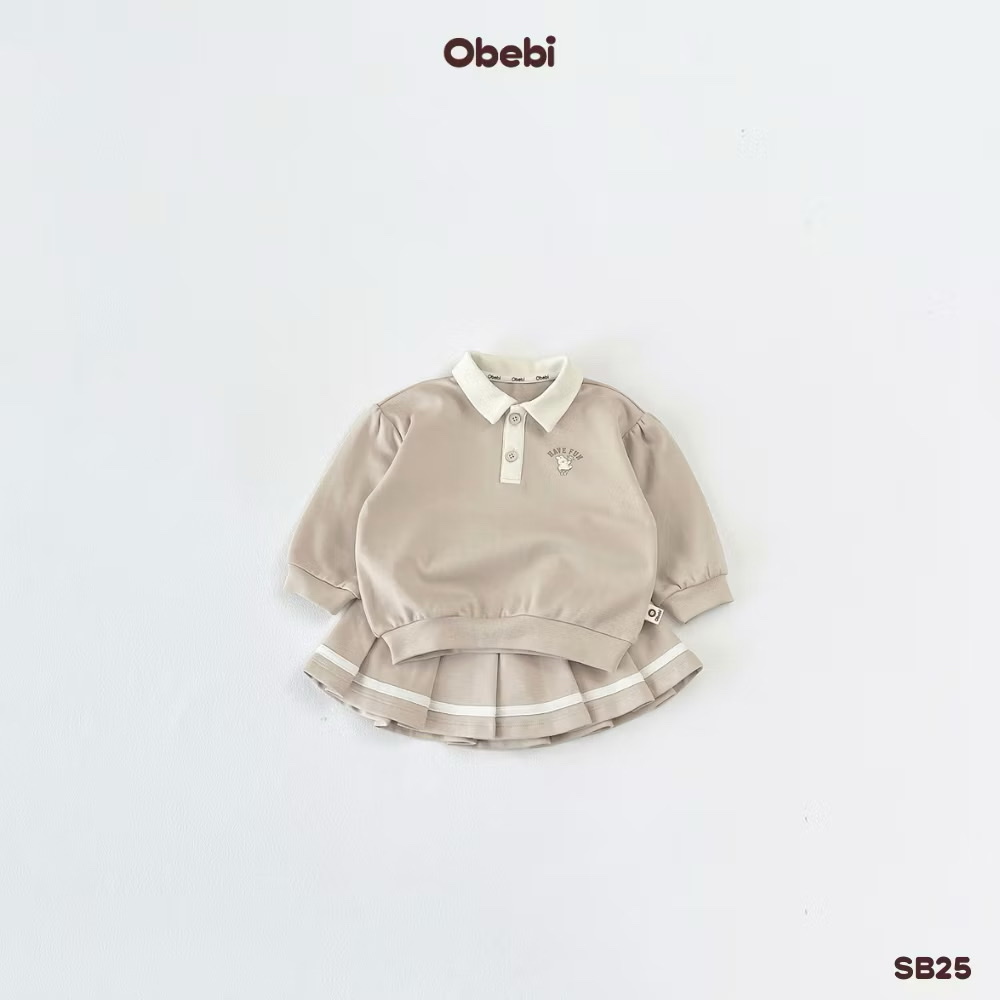 OBEBI - Set bộ POLO chân váy OBEBI (73-120)
