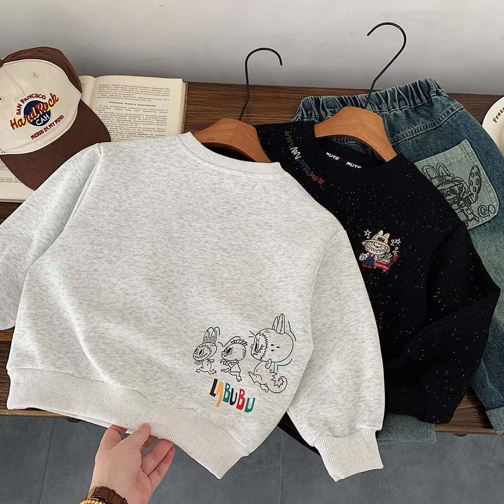 BK - Áo nỉ in hình LABUBU (90-160)