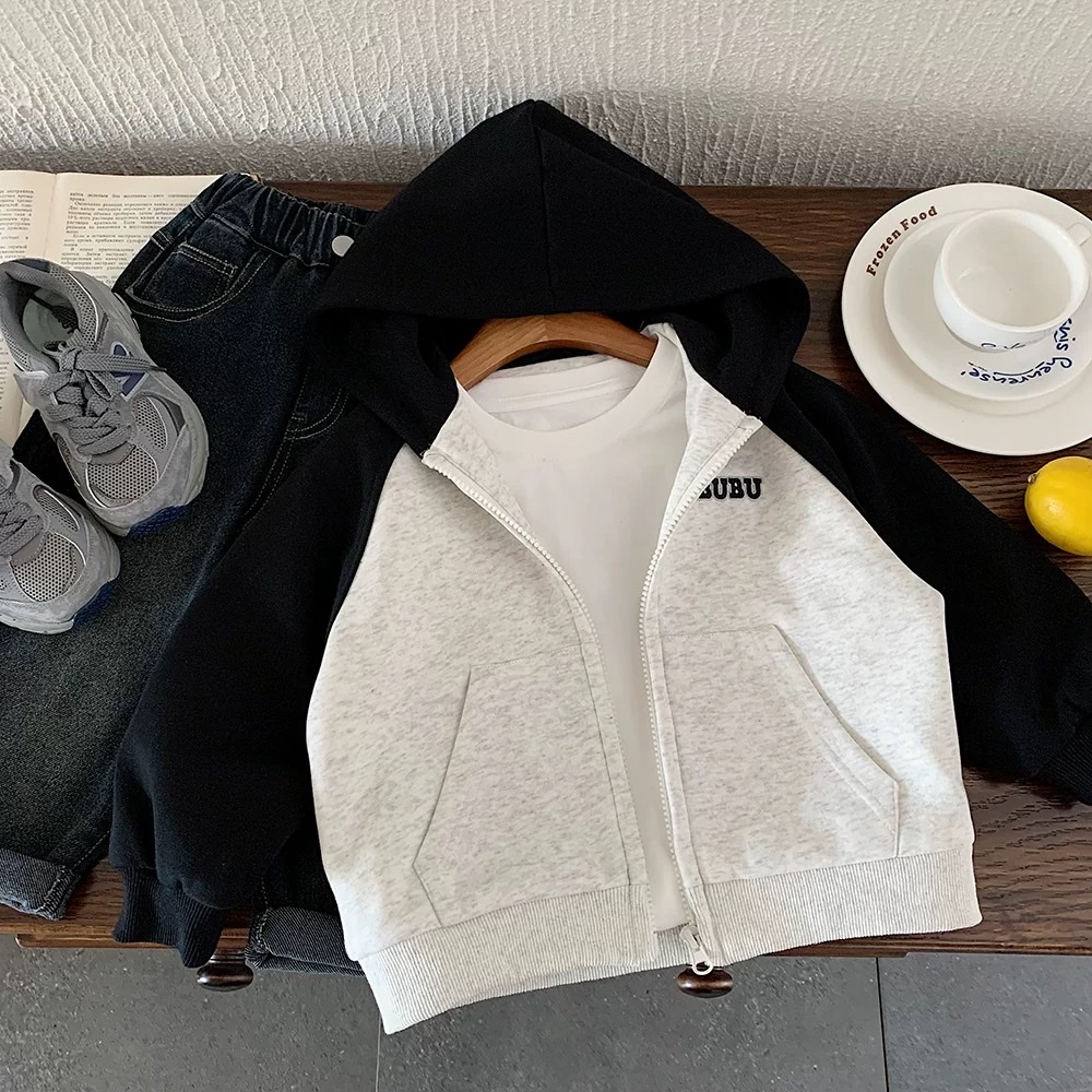 BK - Áo nỉ kéo khoá LABUBU (90-160)