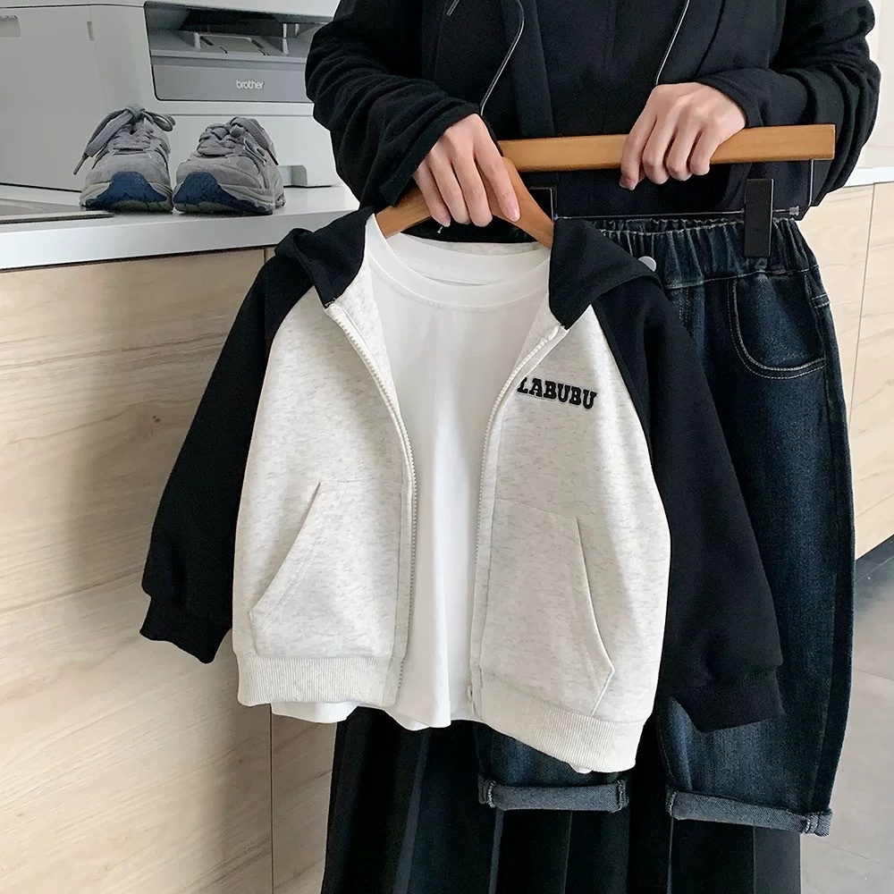 BK - Áo nỉ kéo khoá LABUBU (90-160)