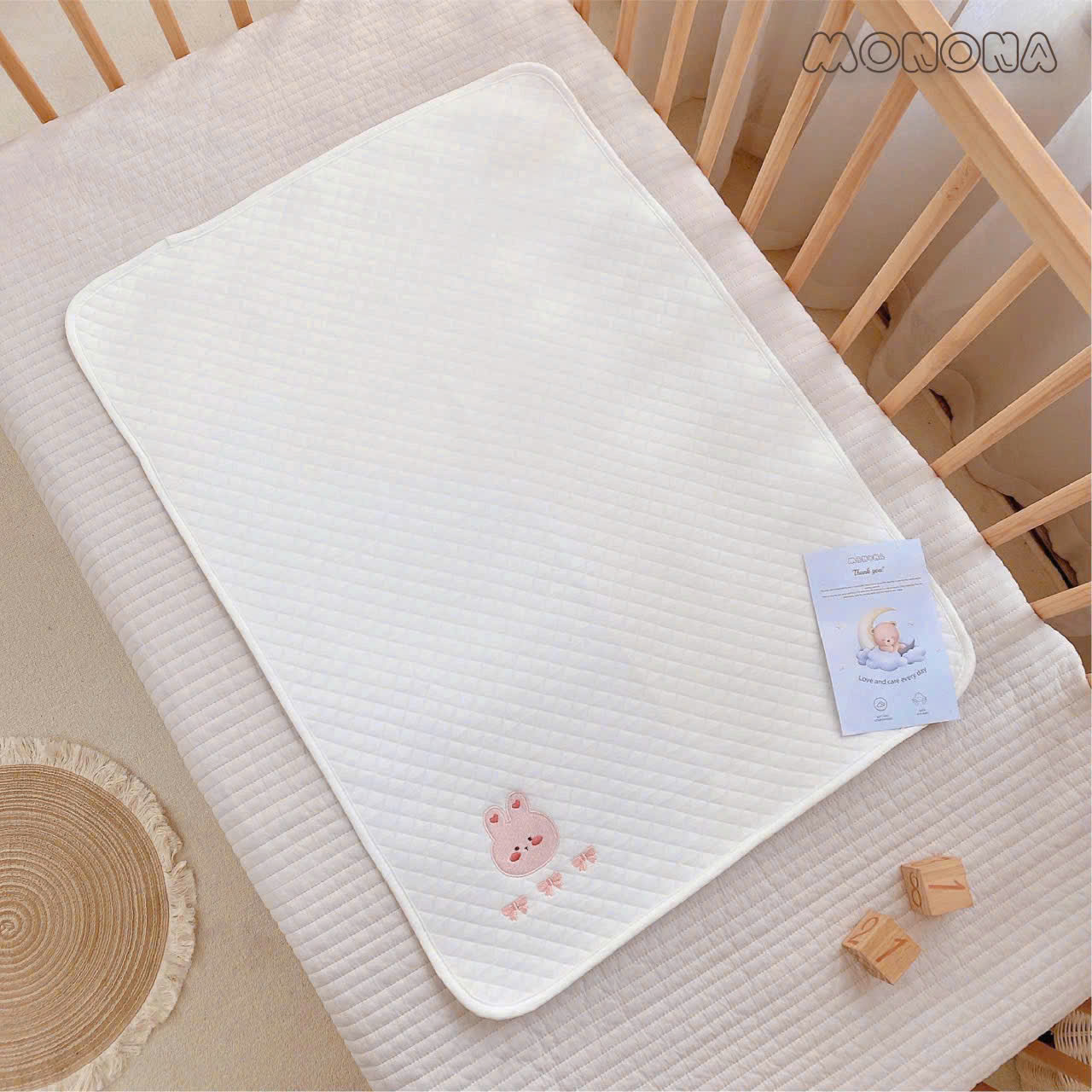 MONONA - LÓT CHỐNG THẤM 4D THÊU HÌNH