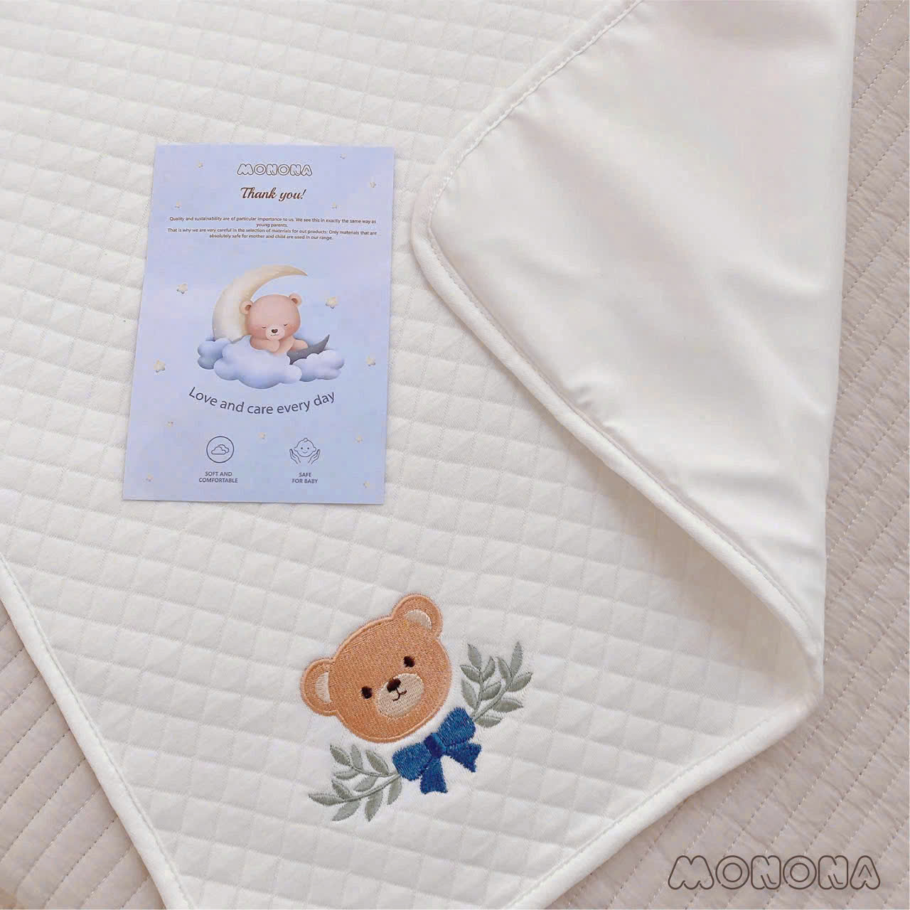 MONONA - LÓT CHỐNG THẤM 4D THÊU HÌNH