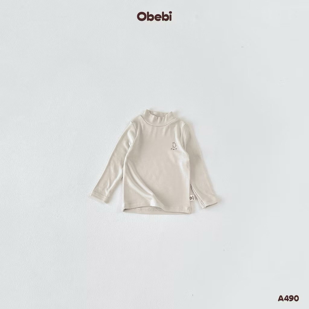 OBEBI - Áo thun giữ nhiệt cổ cao(66-120)