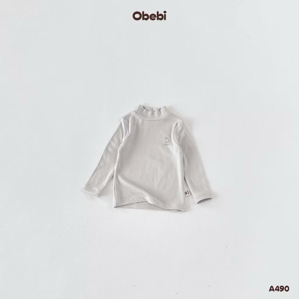 OBEBI - Áo thun giữ nhiệt cổ cao(66-120)