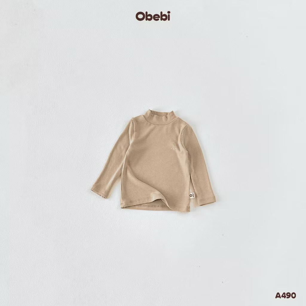 OBEBI - Áo thun giữ nhiệt cổ cao(66-120)