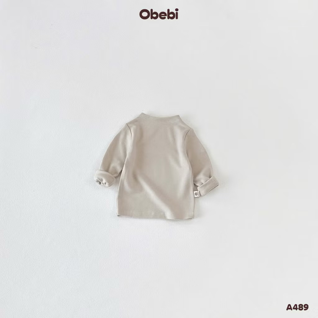 OBEBI - Áo thun giữ nhiệt cổ liền(66-120)