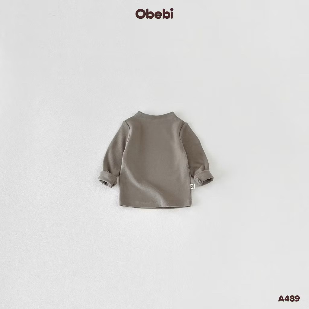 OBEBI - Áo thun giữ nhiệt cổ liền(66-120)