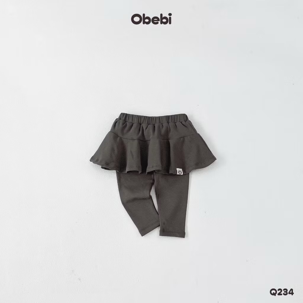 OBEBI - Quần legging giả váy ( 73-120)